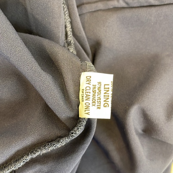 Lace Detail Navy Blue Dress by Minuet - Picture 7 of 7